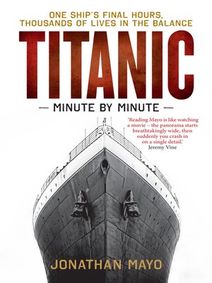 cover image of Titanic--Minute by Minute
